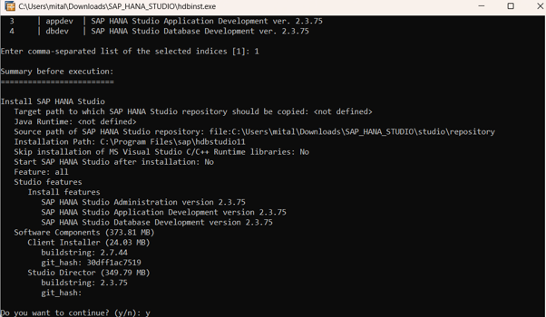 Config Step 1